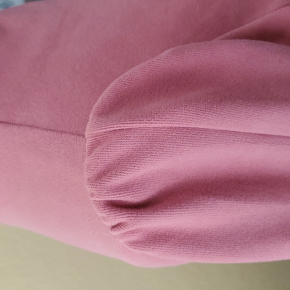 Fashion Nova Mauve Pink Long Sleeve Turtleneck Bodycon Mini Dress SIZE: M - Picture 4 of 13